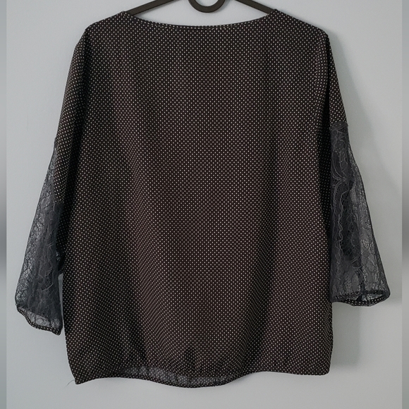 Ann Taylor Polka Dot Blouse - Picture 2 of 3